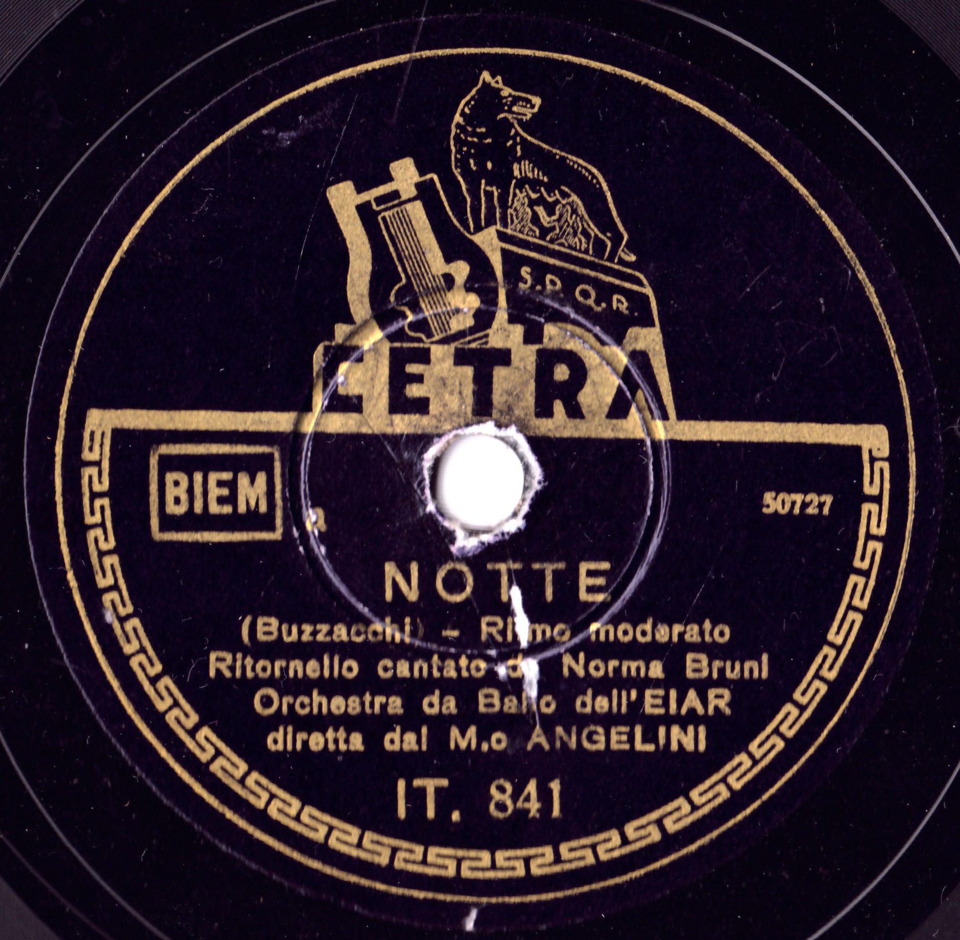 canzone di notte n 2 testo